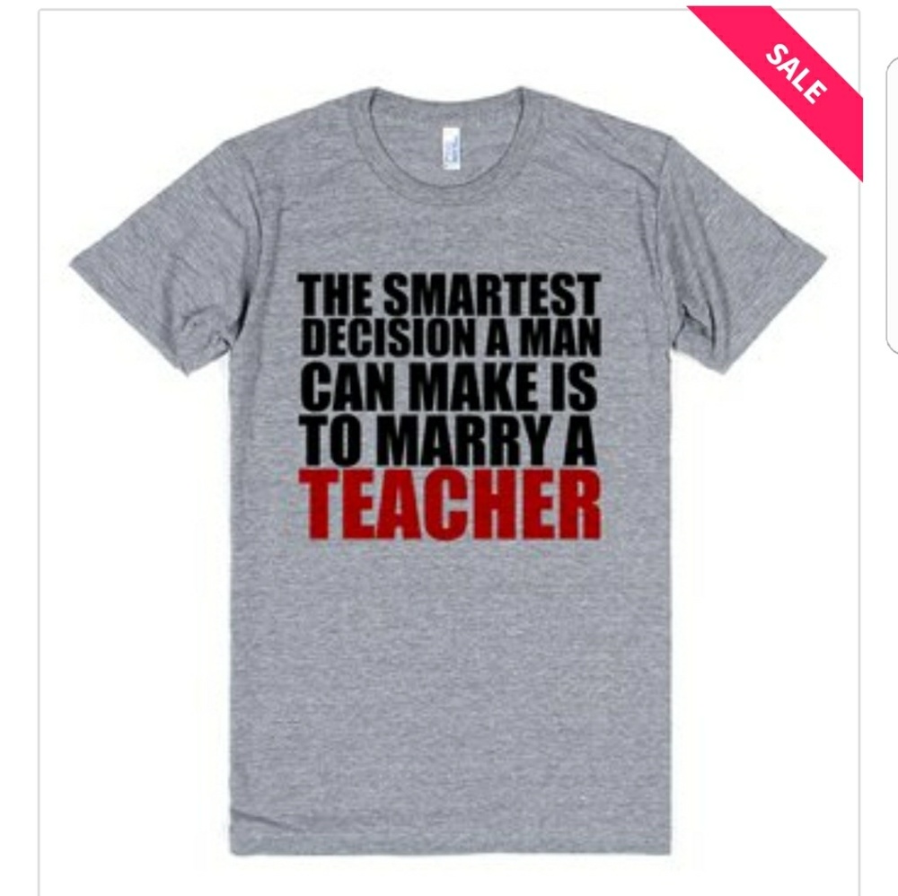 Marry a Teacher Tshirt